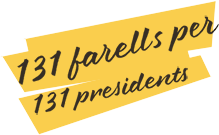 131 farells per 131 presidents
